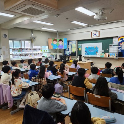 하원초등학교 친구들과 함께한 바른청소교실 이야기