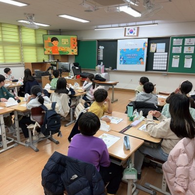 깨끗한 교실, 건강한 우리! 호곡초등학교 '바른청소...