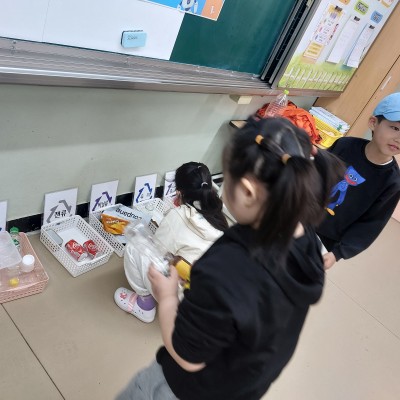 석암초 1학년 친구들의 바른청소교실